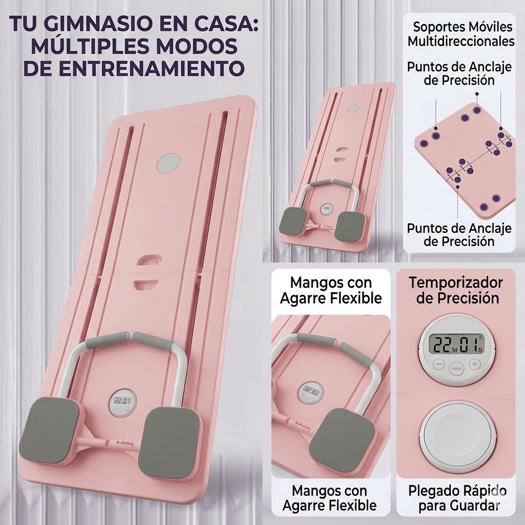 FitBoard Home | Tabla de Entrenamiento Funcional 5 en 1 para Casa - JustKeepFit